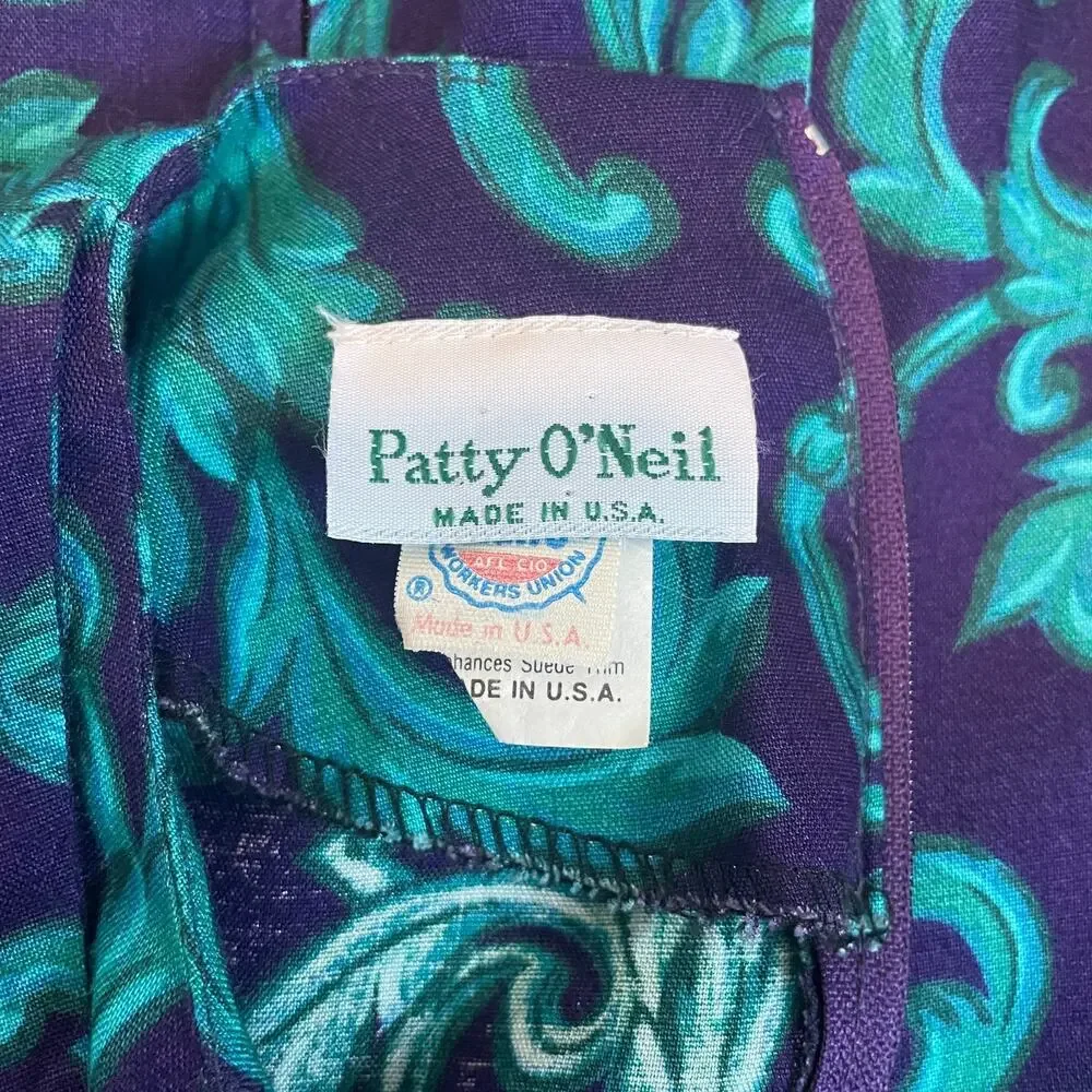Vintage dress purple